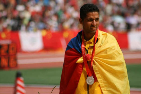 Elikin Serna, Silvere Medalist in Paralympics Paralympic Games