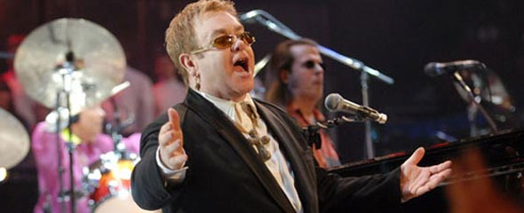 Elton John in Bogotá